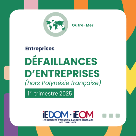 Infographie - Défaillances des entreprises 1er trim 2025