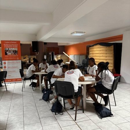Les jeunes sont sortis ravis de cette journée de sensibilisation